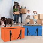ClearSpace Oversized Moving Bags or Storage Bag – Large Moving Boxes with Backpack Straps, Zippers & Handles – Heavy-Duty Pac