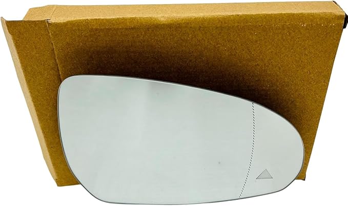 CAMIL Blind Spot Mirror Glass, Lens Heated Exterior Mirror Replacement Glass Compatible with Mercedes Benz W206 C/W214 E/W223 S/X254 GLC Class (Right Passenger Side)