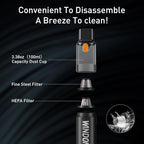 Windone Car Vacuum, 12000Pa 2-in-1 Cleaner & Tire Inflator 150PSI, 60W Brushless Motor, Cordless Handheld Vacuum & Air Pump w
