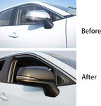 Tocatus Rearview Mirror Cover Side Mirror Protector for 2019 2020 2021 2022 2023 2024 Toyota RAV4, ABS Carbon Fiber 2pcs