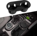 Cup Holder Protector Insert Custom for 2021-2025 Ford Bronco Accessories Silicone Center Console Oversized Cup Holder Storage