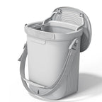 Waterproof Car Garbage Can, 1.9 Gallon Soft Silicone Hanging Trash Can for Car with Lid, Easy to Clean Multi-Purpose Automotive Garbage Bin
