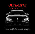 VViViD+ Ultimate Headlight Taillight Tint Vinyl Wrap (12" x 7ft, Dark Smoke)