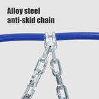 2Pcs Portable Snow Tire Chains, Auto Fixing 1 Min Quick Fit Easy Installation Tire Chains, Universal Emergency Tire Traction 