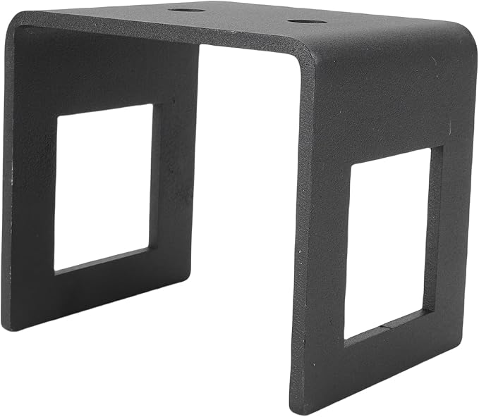 Generic Trailer Hitch Storage Bracket, Heavy Duty 2in Hitch Holder, Extended Rivets Storage Bracket for Secure Mounting, Ideal for 2in Ball Mount Hitches, Truck Bed, Garage Wall & RV