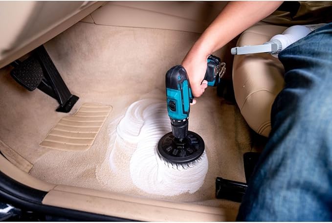 Chemical Guys ACC506 Light Duty Spinner Multi-Surface Drill Brush Attachment (Fits Any Standard Drill - Power Scrubber Remove