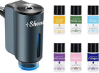 Smart Car Air Freshener Diffuser,Car Aroma Diffuser Air Freshener Spray Automatic with 6PCS Cologne Aromatherapy Oil