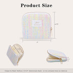 Stratalife Travel Jewelry Case Organizer Gift for Women Portable Jewelry Pouch with Small Bags for Gemstones Crystal Bracelet