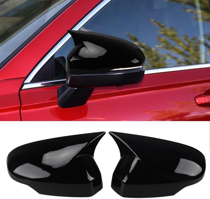 XITER Rear View Side Mirror Cover Side Mirror Cap for Honda CRV 2023 2024 2025 2026,Glossy Black