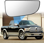 Passenger Right Side Lower Mirror Glass Replacement，For 2010-2020 Dodge Ram 1500 2500 3500 4500 5500 Towing Model, 68067730AA，Right Pass Convex Lower Mirror Glass， with Bracket
