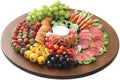 CONMEOCON- 22" Wooden Large Lazy Susan for Table Top with Premium Rubber Wood Sturdy and Good Craftsmanship, Large Charcuteri