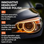 Ogas Headlight Restoration Polish, Car Headlight Restoration Kit for All Vehicles That Restores Clarity, Removes Yellowing & 
