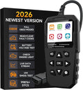 OBD2 Scanner,V880 Check Engine Light Code Reader for Cars and Trucks with Reset,Live Data,I/M Smog Test, Scan Tool Diagnostic