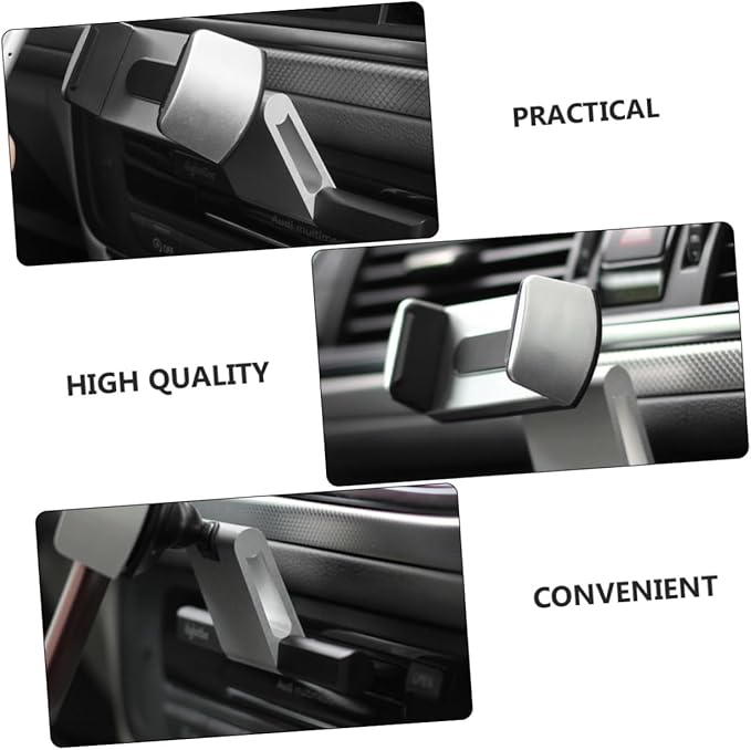 DOITOOL Car Cd Slot Phone Holder Multifunctional Mobile Phone Mount for Hands Use Vehicle Compatible Smartphones Easy One-Hand