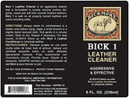 Bickmore Bick 1 Leather Cleaner 8 oz - Clean Dirt, Oil, Sweat, Salt, and Water Stains from All Colored, White, and Black Leat