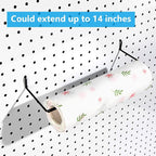 Pegboard Hooks Assortment, for Organizing Various Tools, with Pegboard Bins, 165 PCS, 80 of Which are Locks