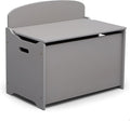 Delta Children MySize Deluxe Toy Box, Grey