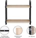 HNRLOY Bathroom Counter Organizer,Bathroom Countertop Organizer,Counter Shelf,Countertop Storage,Organization and Storage,Mak