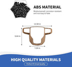Steering Wheel Trim Cover Compatible with GMC-Sierra 1500 2019-2025 & GMC-Sierra 2500HD/3500HD 2020-2024, for GMC-Yukon 2021-2024, Wood Grain