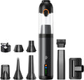 Car Vacuum Portable Cordless,18000Pa 4in1 Portable Handheld Cleaner Vacuum &Air Duster 2 Suction Modes Power Blowing&Inflatin