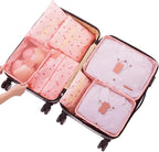 Packing Cubes for Suitcases - 7 Pieces,Light Packing Cubes for Travel, Suitcase Organizer Bags Set, Luggage Organizers for Su