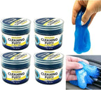 4 Pk Auto Cleaning Putty Gel Reusable Dust Cleaner Slime Keyboard Car Electronic Dirt Removal Wipe Auto Scratch-Free Reusable