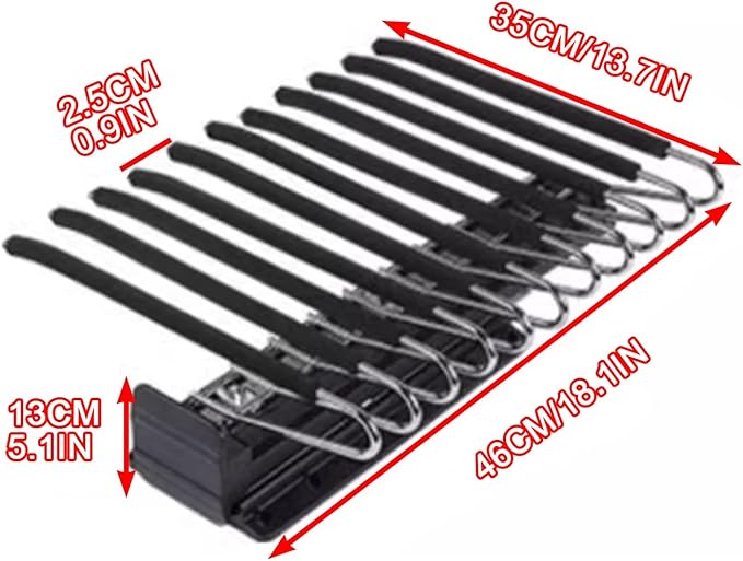 Pull-Out Clothes Rail,Extendable Pull Out Closet Rod, Bearing 30kg Pull-Out Clothes Rail, Aluminum Alloy Adjustable Valet Rod