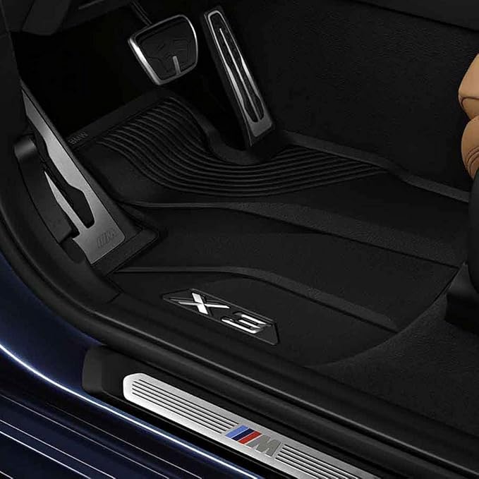 BMW 51472450511 All-Weather Floor Mats for G01 X3 (Set of 2 Front Mats)