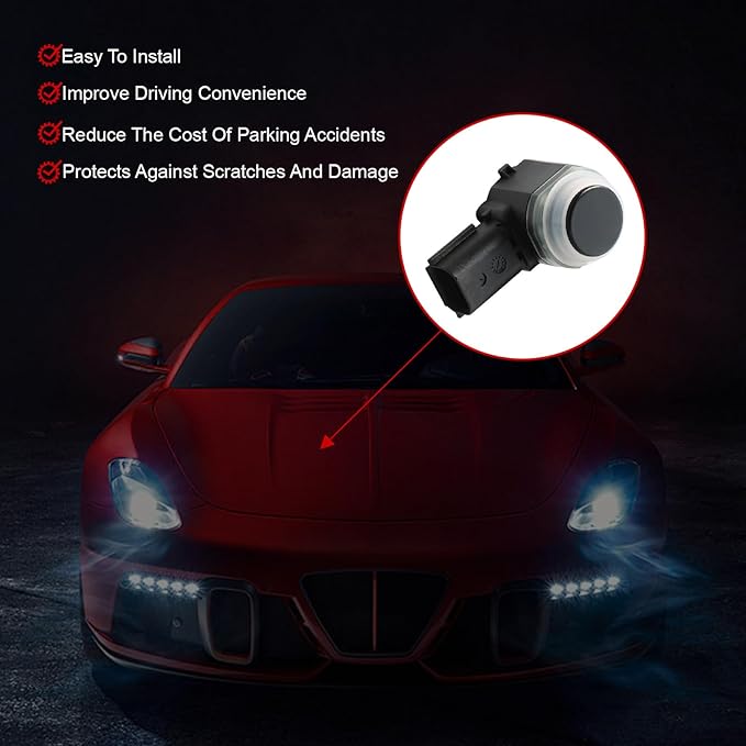 5MK60TZZAC 4pcs Park Assist Sensor for 2017-21 300 Charger Challenger Reverse Backup Parking Sensor