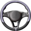 COFIT Breathable Car Steering Wheel Cover 15 inch Auto Universal Leather Wrap Non-Slip Steeringwheel Protector Automotive Int