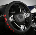 Microfiber Leather Steering Wheel Cover fit Dodge Ram 1500 Chevy Silverado GMC Sierra 1500 Accessories 15-16.5Inch
