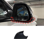 fit For Tesla Model 3 Front Wing Mirror Cover Holder Lower Tray 2017-2025，Black Right Passenger Side Mirror Bottom Cover Replacement for Tesla Model 3 Wing Repair(right）