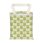 Hanging Car Garbage Bag, Cute Car Trash Can Bag, Automotive Accessories for Women Men Cute Green Frogs