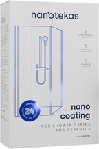 Nano Glass Coating 2-in-1 Kit - Shower Glass and Ceramic protector. Water Repellent spray for glass and Glass Guard for showe