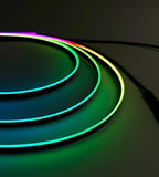 KENANEK Acrylic Car LED Strip, 10 in 1 USB/Type C Interface Colorful 187-inch Ambient Lighting car Interior kit，Supporting Wireless Control Modes，with 16 Million Color Options