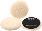 SPTA Wool Buffing Polishing Pads, 3Pcs 6 Inch (150mm) Wool Cutting Pad, Wool Compounding Pad, Buffing and Polishing Pads for 6 Inch Car Polisher Compounding, Polishing, Buffing