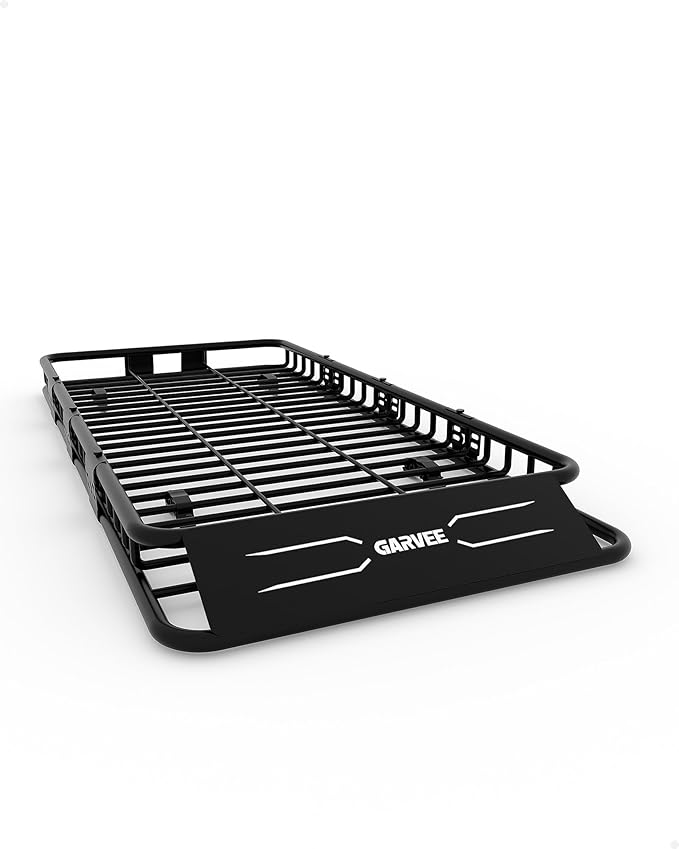 GarveeLife 84 in x 39 in Roof Rack Basket, 200 LBS Capacity Rooftop Cargo Carrier Basket with Extension Luggage Rack Heavy Duty for SUVs, Trucks, Vehicles