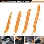 GOOACC - GRC-04 20SETS 240PCS Bumper Retainer Clips Car Plastic Rivets Fasteners Push Retainer Kit Popular Sizes Auto Push Pi