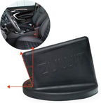 Seat Belt Buckle Holder – Easy Access to The Buckles of Rear Seats - Plug The Seat Belt in with Only One Hand – Friendly to Kids, and Passengers with Special Needs (Fluorescent x2)