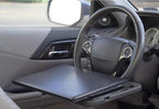 Car Steering Wheel Desk for Laptop,Multipurpose Travel Car Accessories, Car Seat Stand Trays for Eating, Multipurpose Travel Car Accessories (Black)