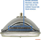 SYLVANIA - H6054 SilverStar Sealed Beam Headlight - High Performance Halogen Headlight Replacement (142x200), Brighter & Whit