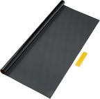 Carbon 1 PLY Car Window Tint Film VLT 38% IRR 32% UVR 74% Light Black 14.76 ft x 29.92 Inch Privacy Film 1mil PET 1 Pc