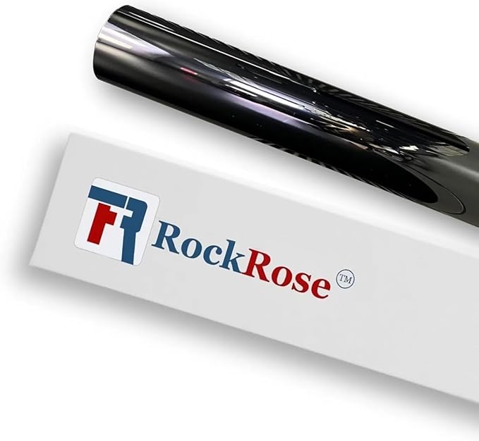 RockRose 5% Car Window Tint 36 in x 100FT 1PLY Carbon Charcoal Privacy Film Heat, UV, and IRR Block Tint for Cars or Home Adhesive Film Easy Shrink, Plotter Friendly Pro Grade