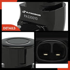 A-Premium 4-Reverse Backup Parking Assist Sensor Compatible with Lexus Models - IS F 2008-2010, IS250, IS350, 2006-2010, GS300 2006, GS350 2007-2011, GS430, GS450h, GS460 - Repalce# 8934130010