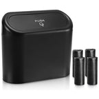 Accmor Car Trash Can with Lid, Leakproof Vehicle Garbage Organizer Holder Bin with 60 Pcs Trash Bags, Mini Auto Dustbin Interior Accessories Storage Container for SUV, Office, Home