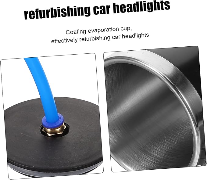 PRETYZOOM Headlight Restoration Kit 110V Atomizing Cup Leak-Proof Nozzle for Car Headlight Repair and Renovation Random Color