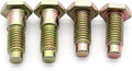 Shkalacar Seat Belt Hardware Bolt Replacement for Chevy 1964-1981, Harness Lap Mounting Bolt Seat Belt Floor Pan Mounting Attachment Bolts Bow Tie Head Marking Hardtop