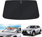 KUST Windshield Sun Shade for 2015-2021 Lexus NX300h/NX300/NX200t Accessories Sunshade Window Sun Visor Protector Foldable Blocks UV Rays Keep Your Car Cooler