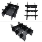 SENSHINE Center Console Organizer Divider for Ford F150 2021 2022 2023 2024 2025 Accessories Insert Armrest Interlock Secondary Storage Tray Box ABS Material