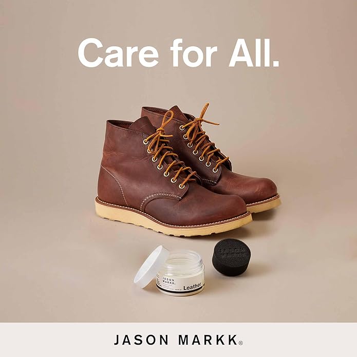 Jason Markk Leather Care, Cleans, & Conditions - Ideal for Maintaining, Polishing, & Protecting Leather Goods